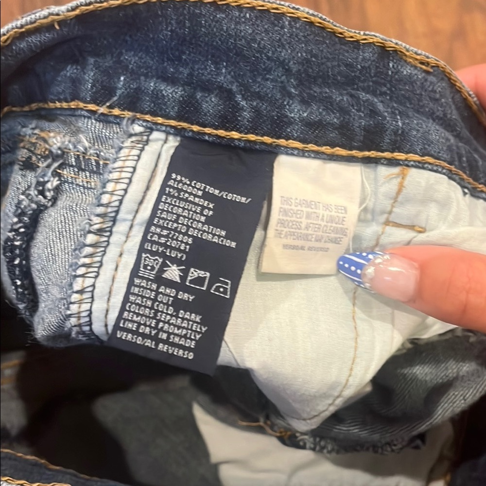 Tommy Hilfiger Blue Tan Mini Skirt Casual - Picture 7 of 7